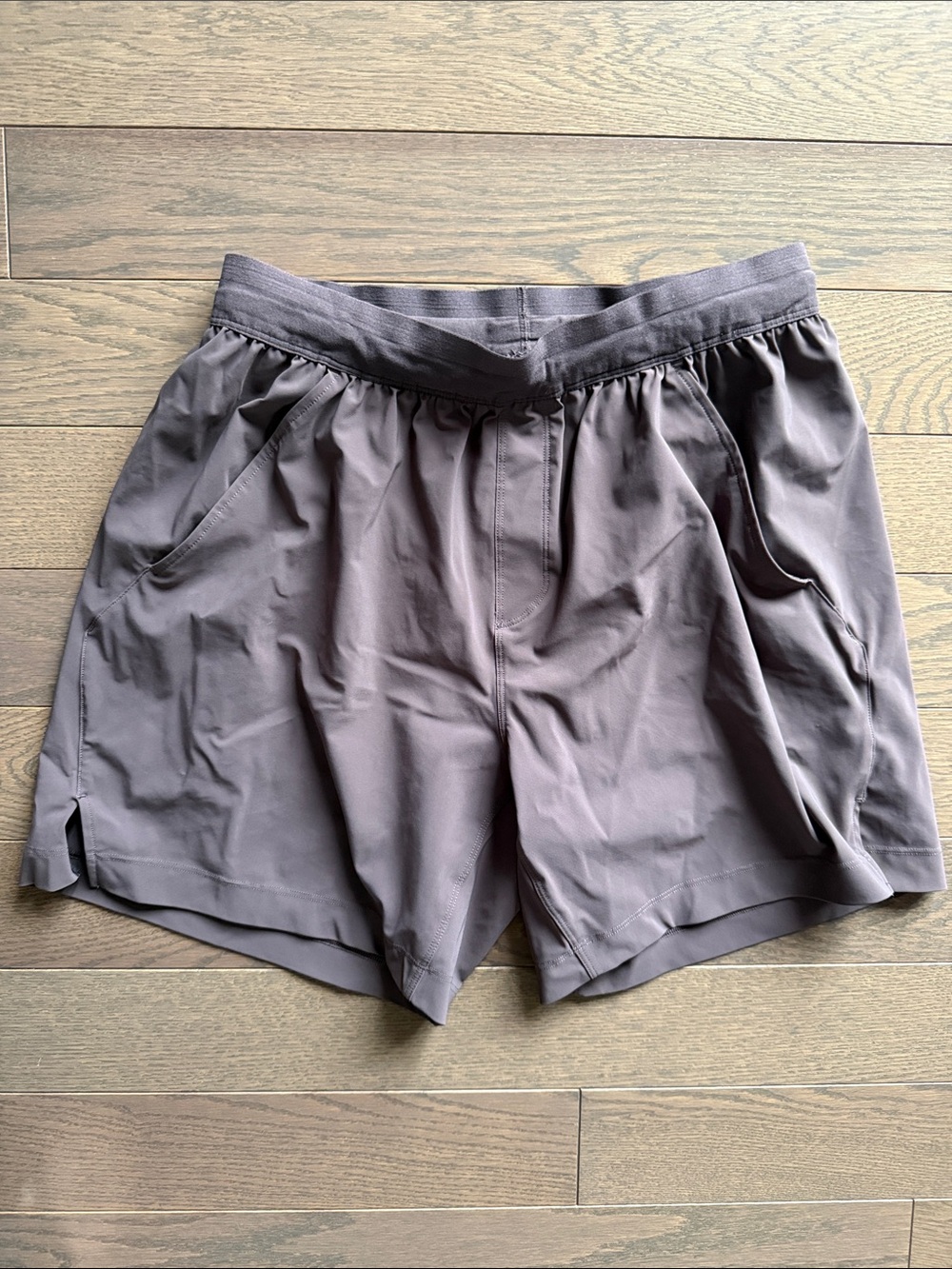 Gymshark Men's Athletic Shorts in Taupe Brown